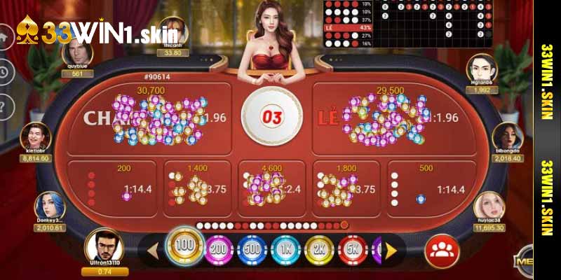33Win giới thiệu sản phẩm xóc đĩa online