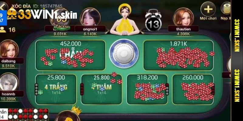 Cách chơi xóc đĩa online