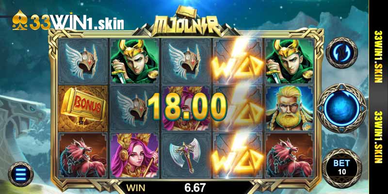 Tính năng nổi bật của nổ hũ MJOLNIR